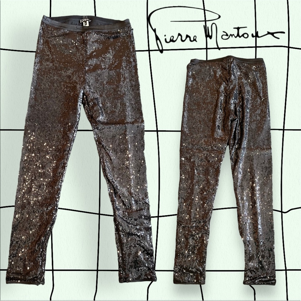 NWOT Sequin Skinny Leg Pants